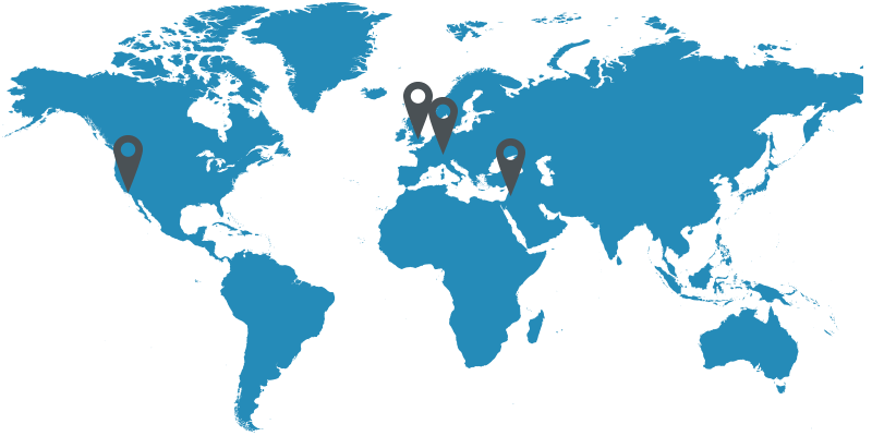 Comtel Electronics Map Global Reach