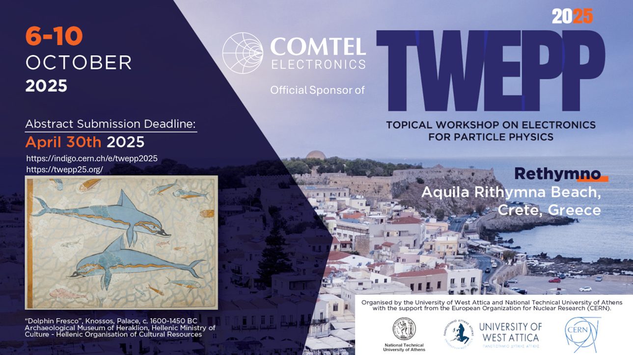 Meet us at TWEPP, 6-10 October, in Greece