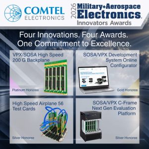 Four Innovations. Four Awards.  One Commitment to Excellence.
